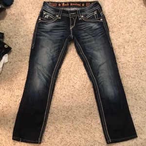 Rock revival heather Capri size 27